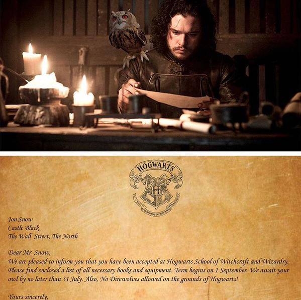Carta para Jon Snow 