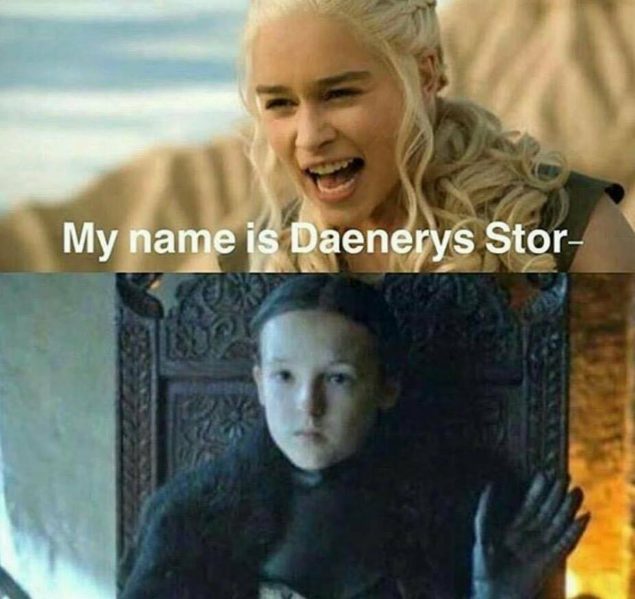 Solo Lyanna Mormont puede callar a Daenerys 