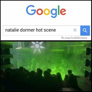 Escena super hoy de Natalie Dormer