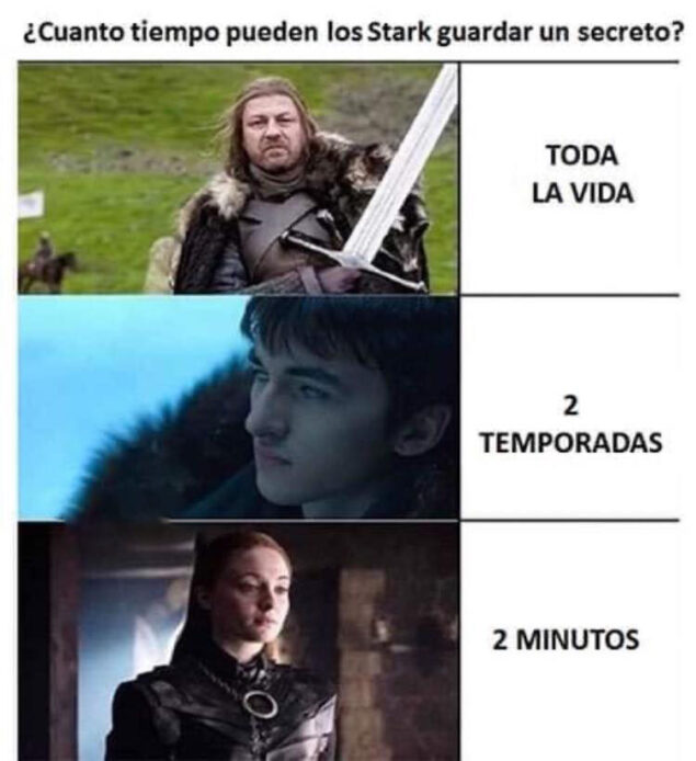 ¡Ay Sansa Stark! 