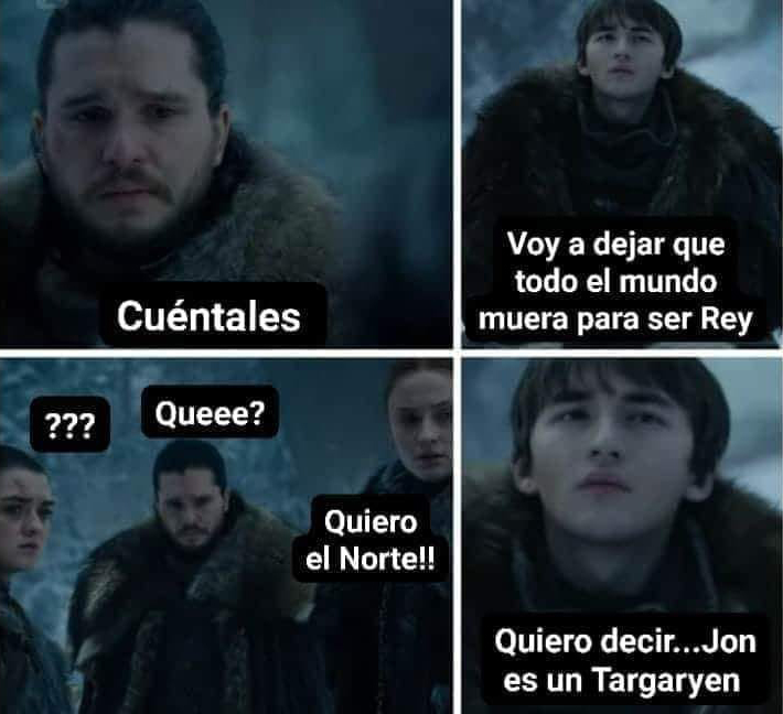 Bran es un loquillo
