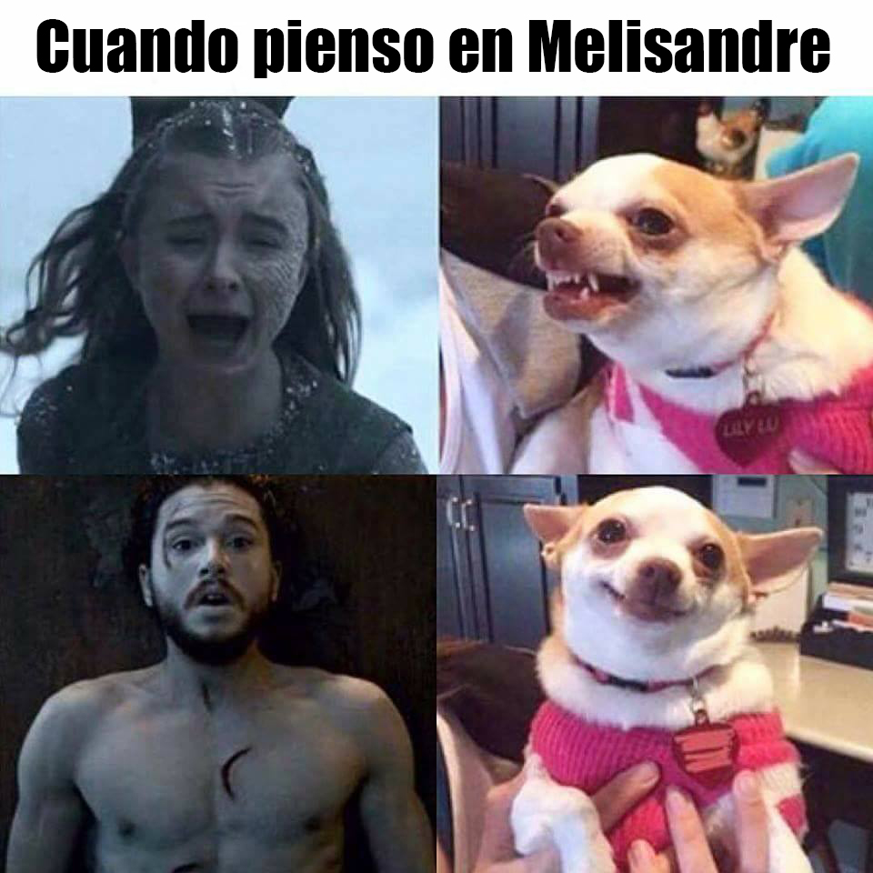 Sentimientos encontrados con Melisandre