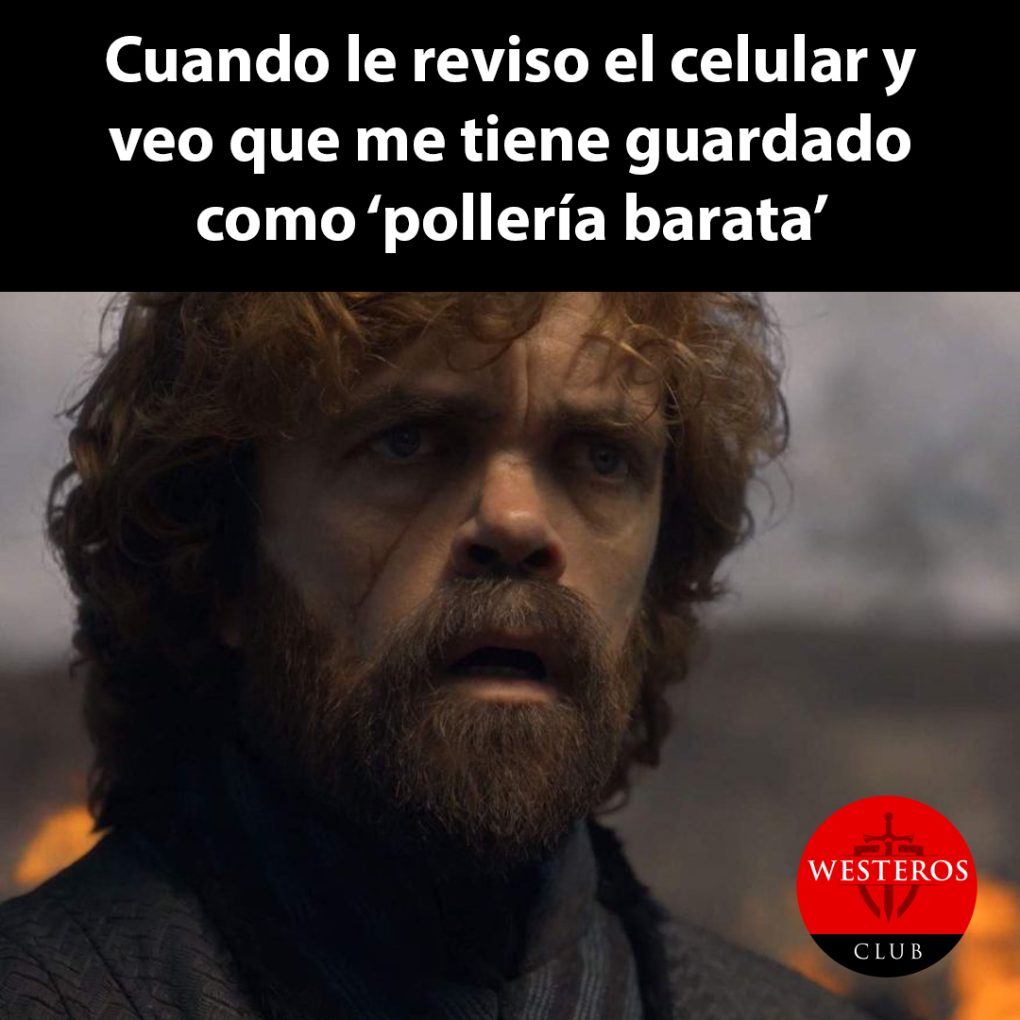 Tyrion impactado por la noticia