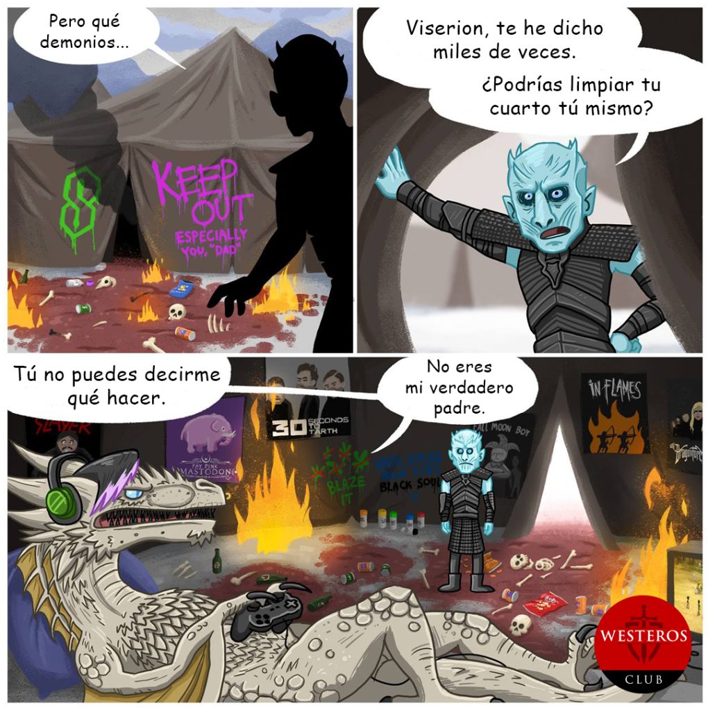 Viserion es difícil de criar