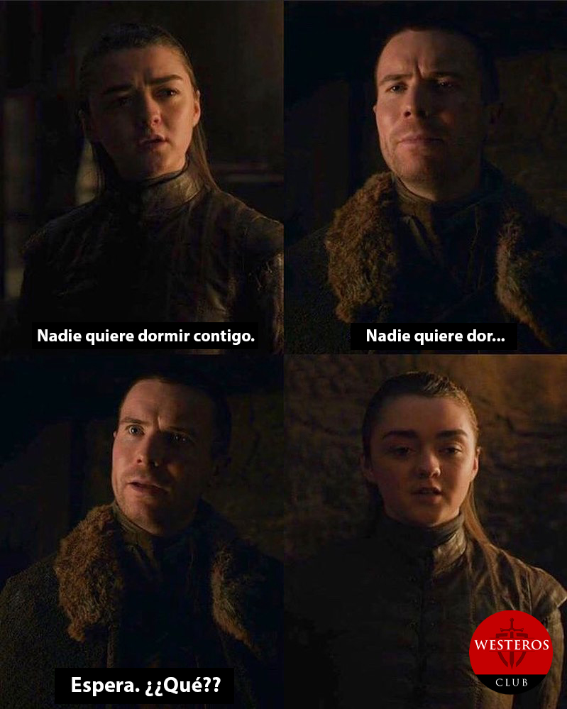 Las indirectas de Arya