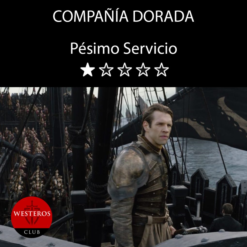 Pésimo servicio de la Compañía Dorada