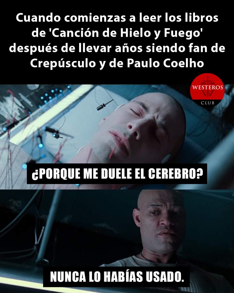 Leyendo los libros de Juego de Tronos por primera vez