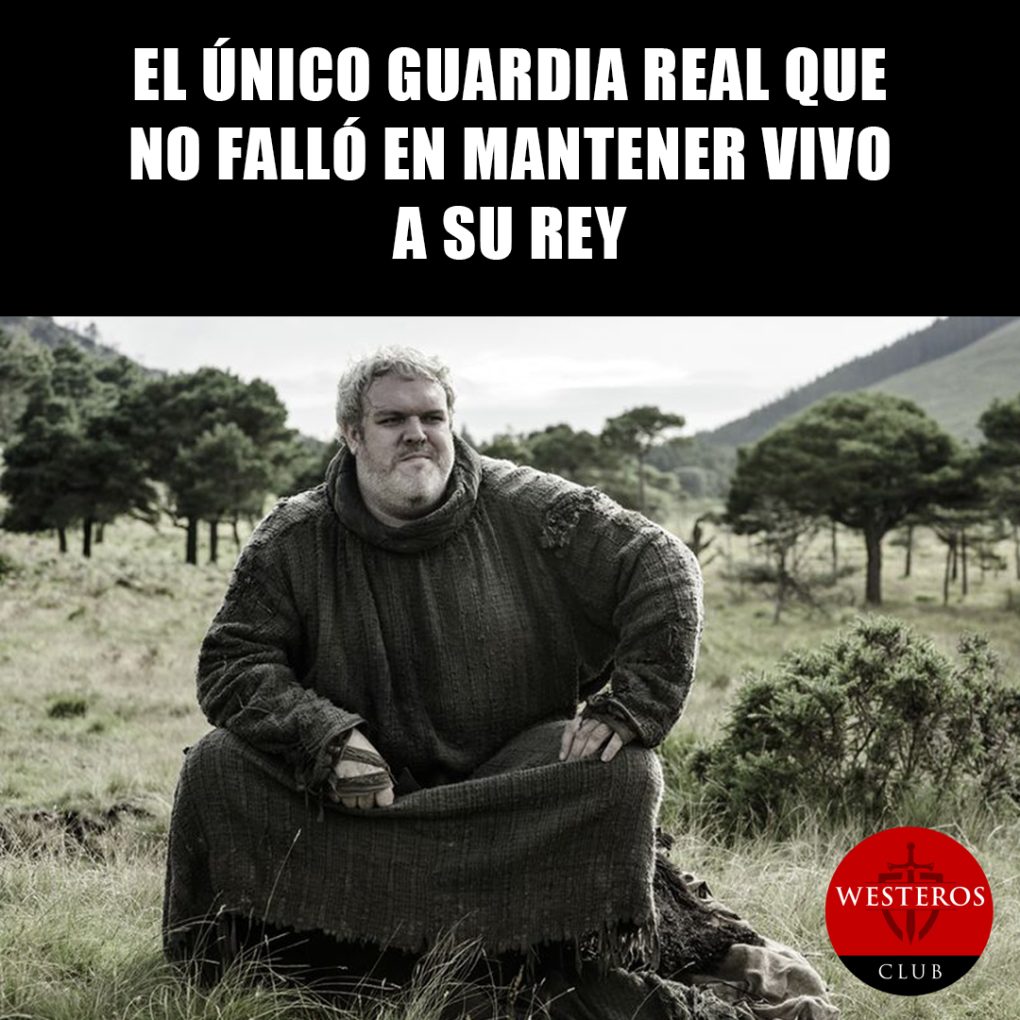 Hodor no le falló a su rey