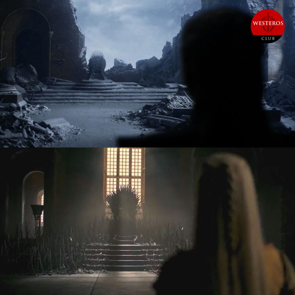 Diferencias del nuevo y antiguo Trono de Hierro