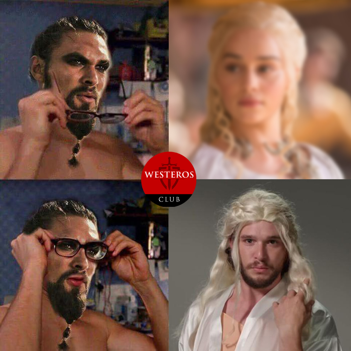 Khal Drogo usando lentes