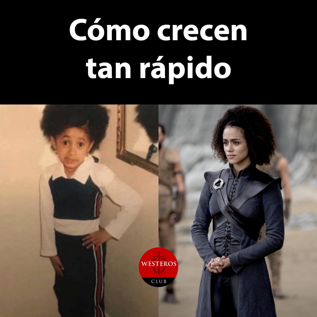 Antes y después de Missandei