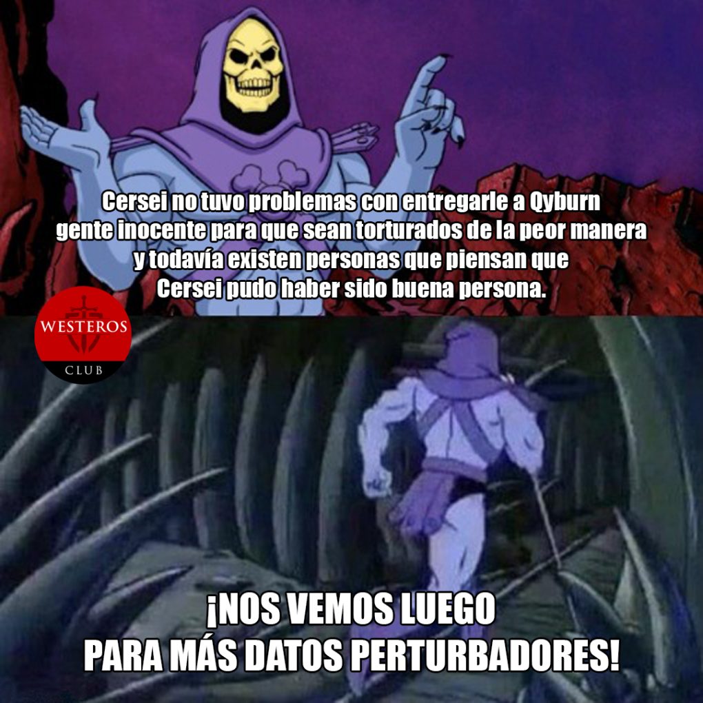 Cersei no era buena persona