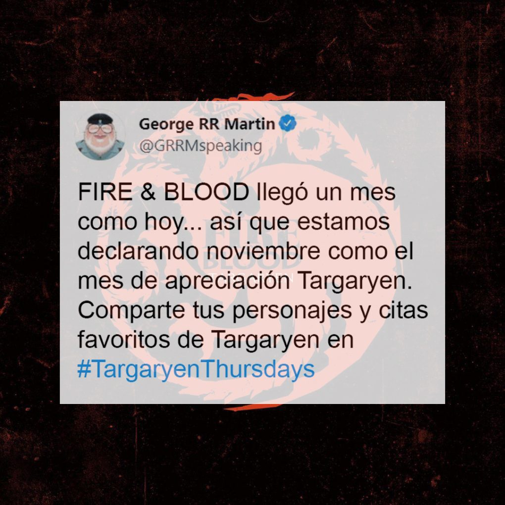 Mes de los Targaryen