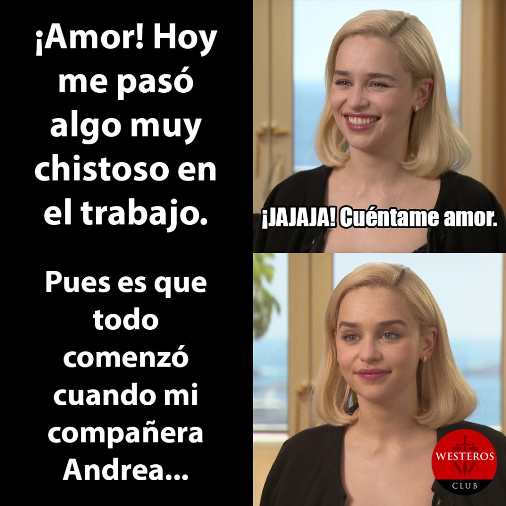 Cuando le hablas de otra chica a tu novia Targaryen