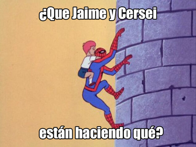 Spider-man curioso por Jaime y Cersei 