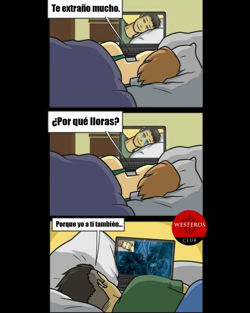 Sufriendo por la muerte de Hodor