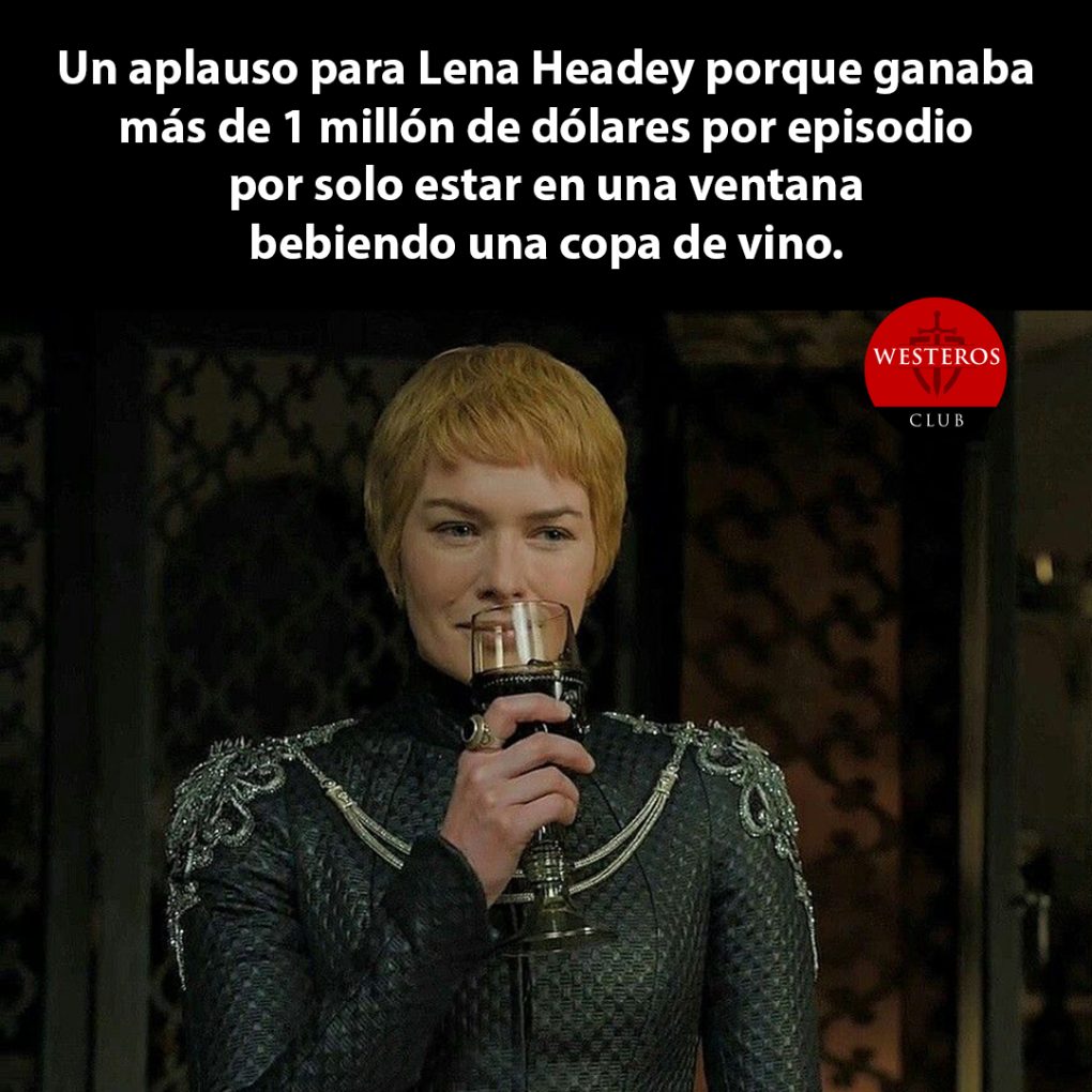 Aplausos a Lena Headey