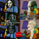 Daenerys haciendo broma telefónica