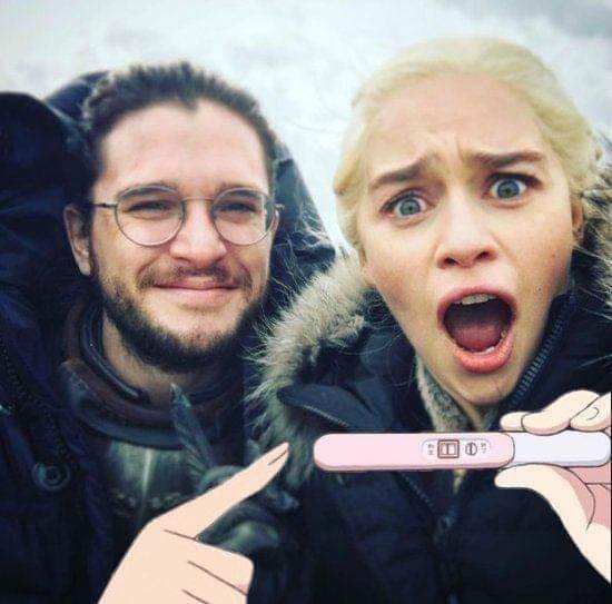 Jon y Daenerys serán padres 