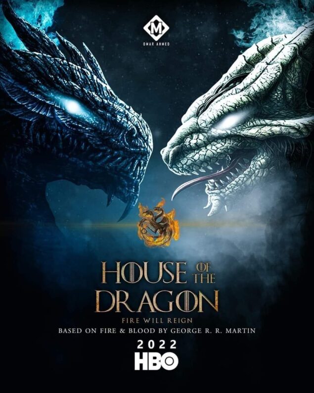 Póster fan made de House of the Dragon 
