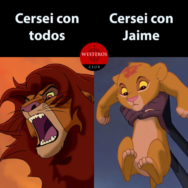 La diferencia de Cersei con el mundo y con Jaime 