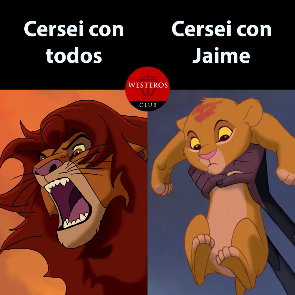 La diferencia de Cersei con el mundo y con Jaime