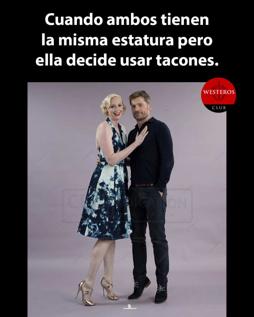 Cuando tu pareja usa tacones