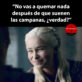 Daenerys sonriendo porque no le interesan las campanas