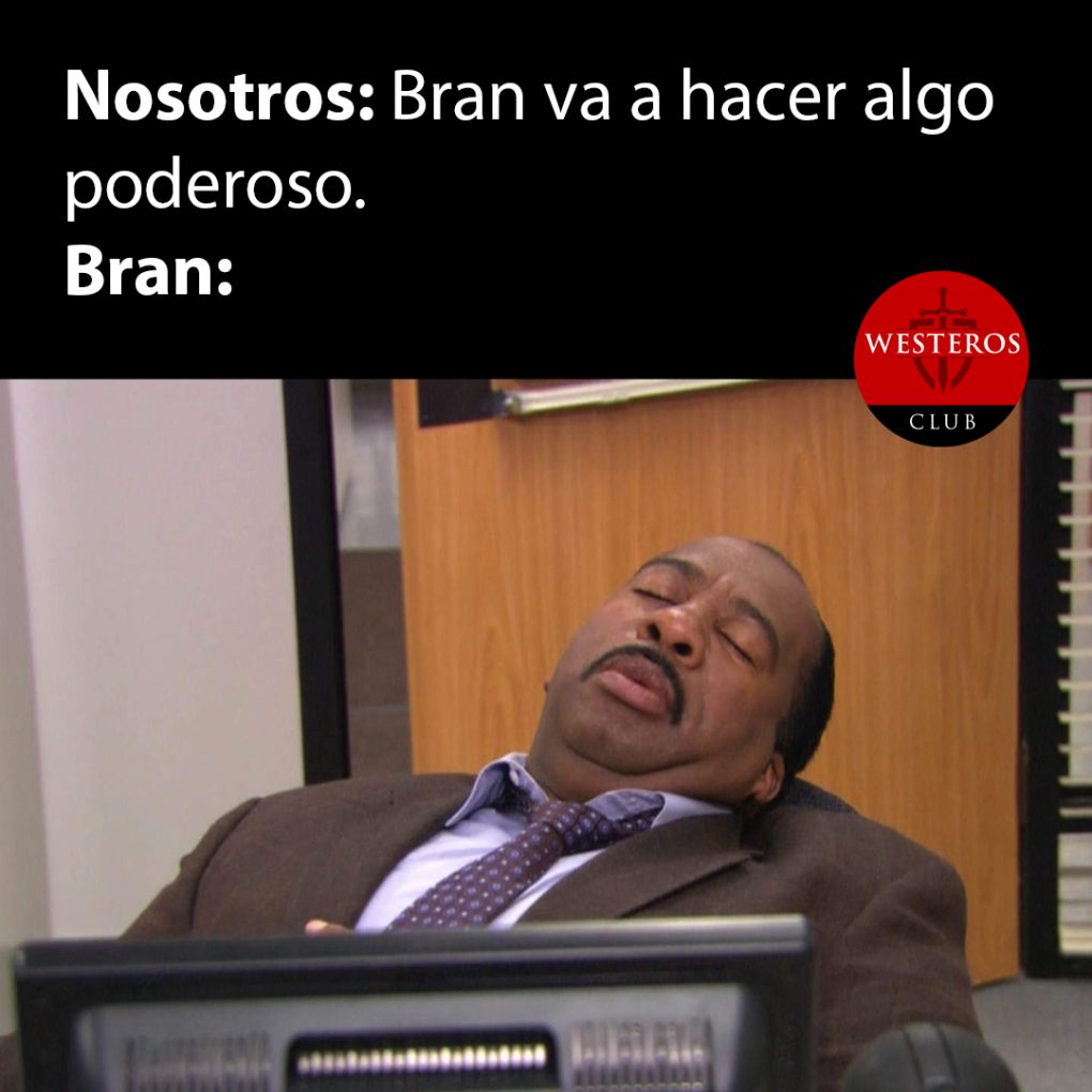Fanáticos esperando que Bran haga algo genial