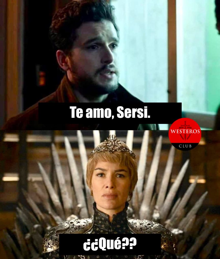 Cersei confundida por el amor de Kit