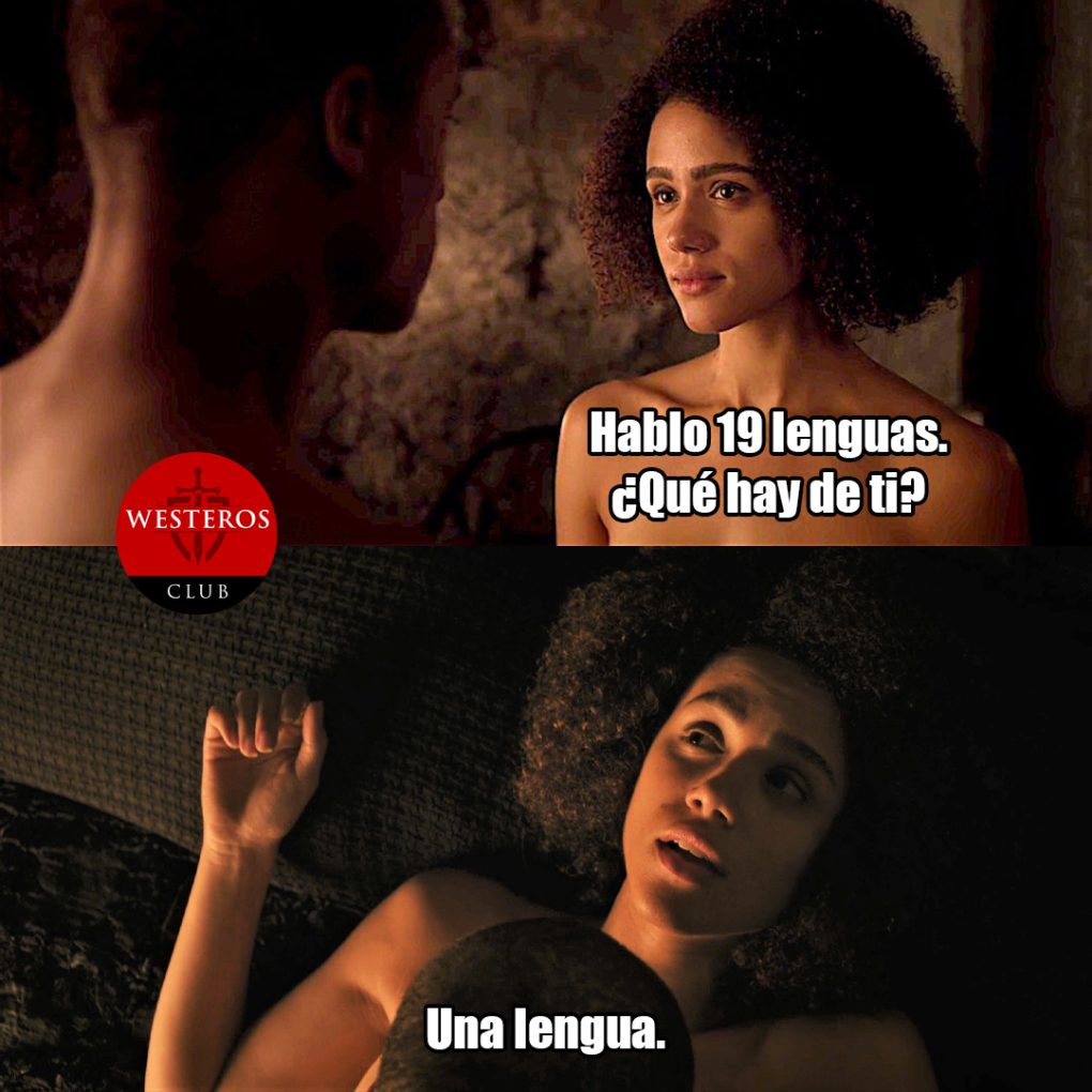 Missandei descubre una nueva lengua