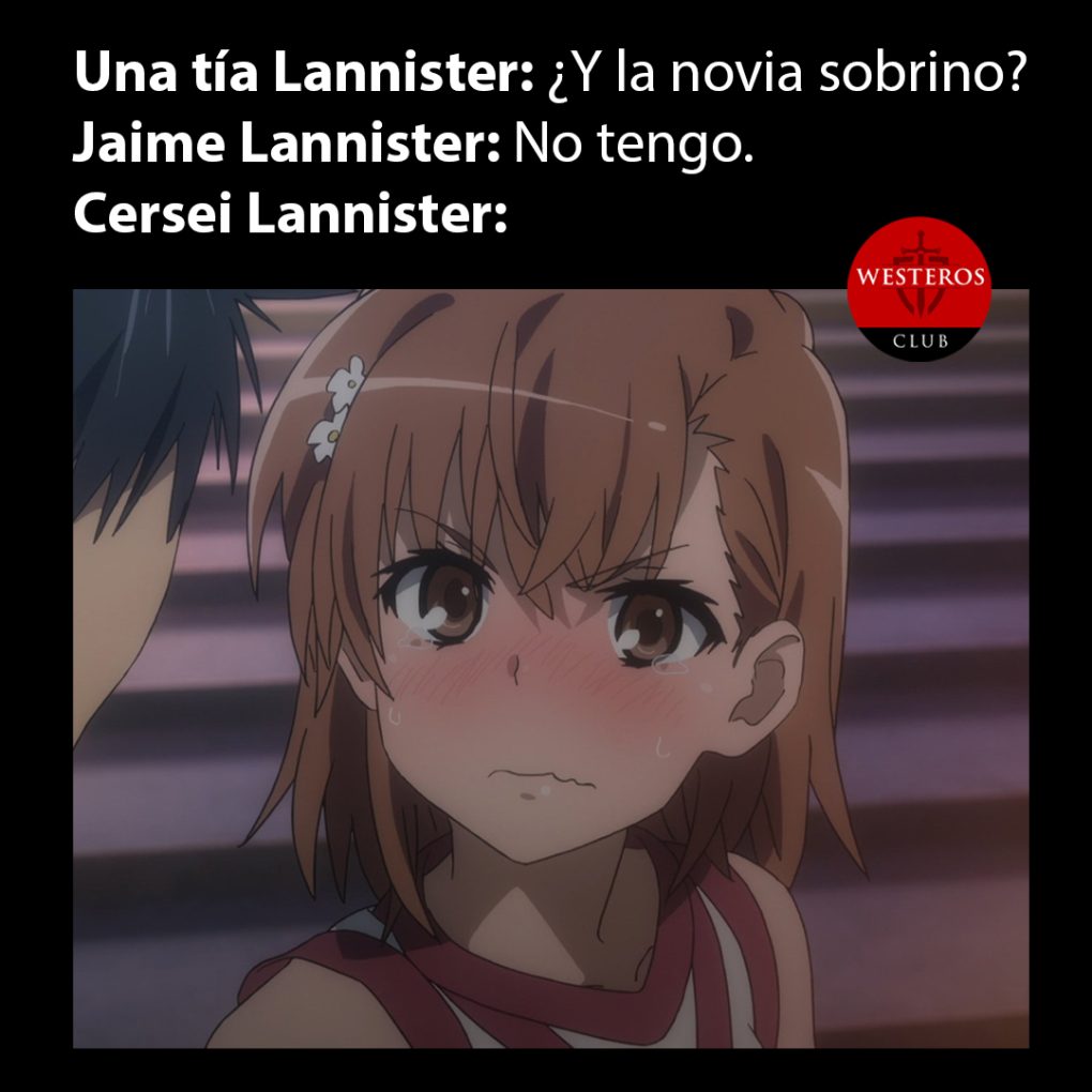 Jaime negando a Cersei frente a ella