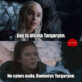 Ygritte diciendo a Daenerys que no sabe nada