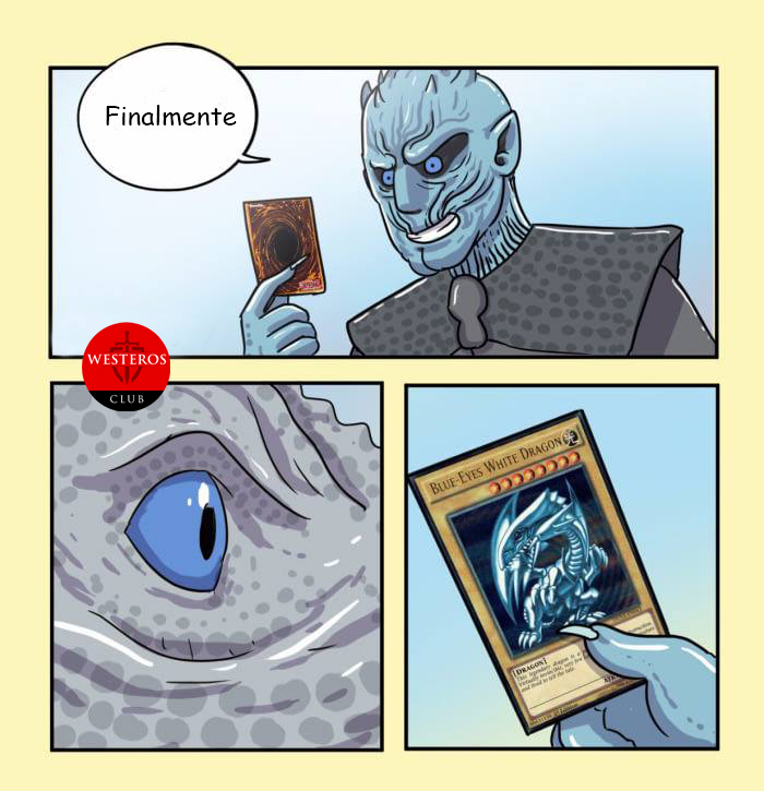 El Rey de la Noche encuentra  una carta de Yu-Gi-Oh!