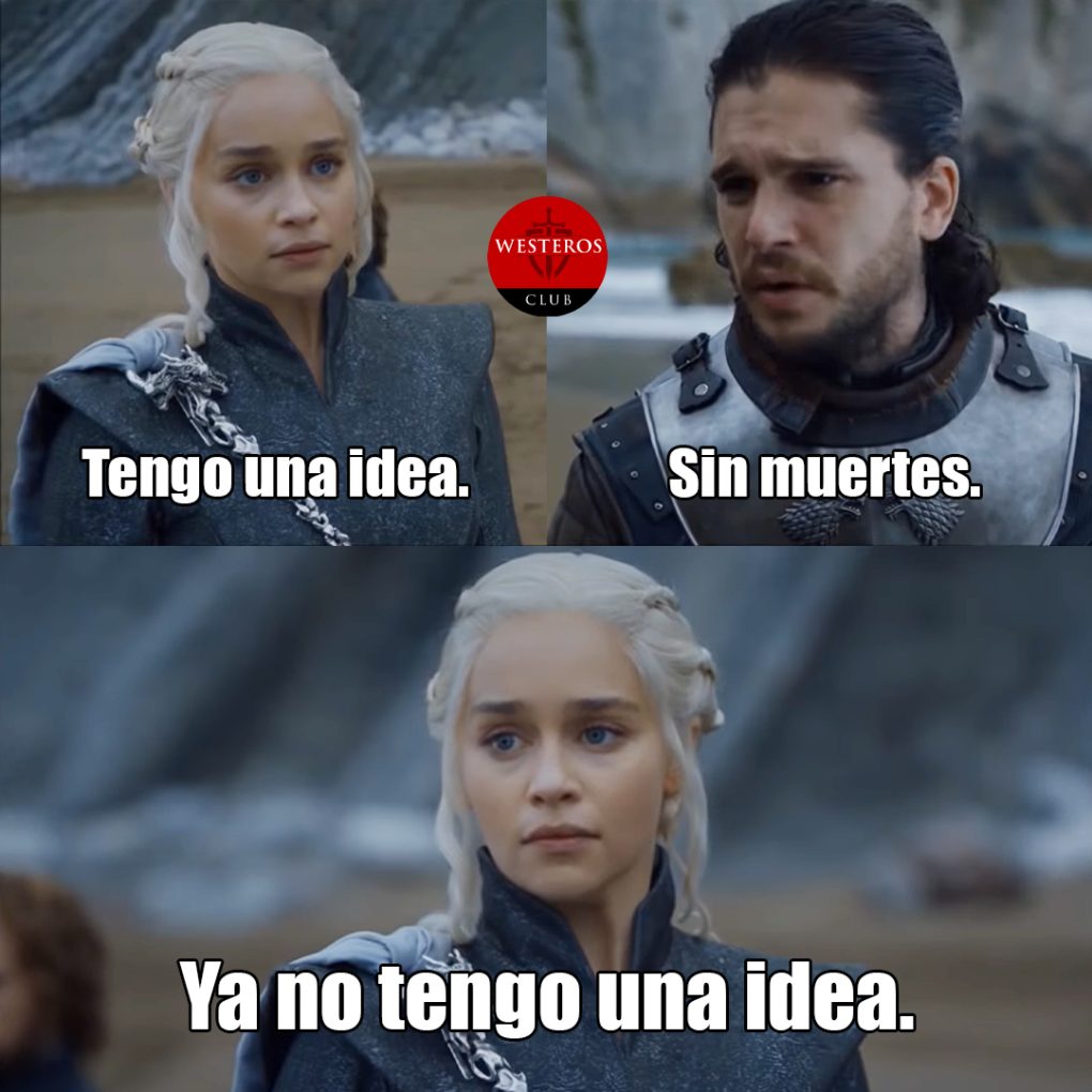 Jon deja sin ideas a Daenerys