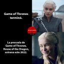 Daenerys enterándose del estreno de House of the Dragon