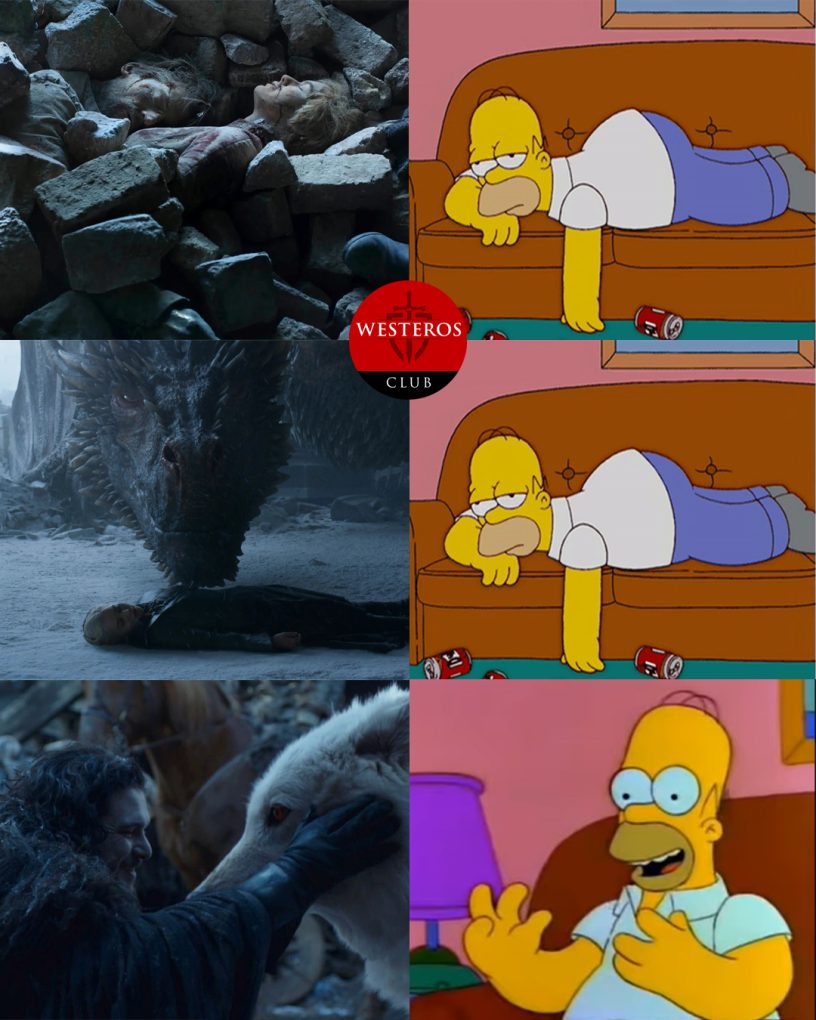 Los fanáticos emocionados por el reencuentro entre Jon Snow y Ghost