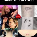 Los tatuajes de las mujeres de Game of Thrones