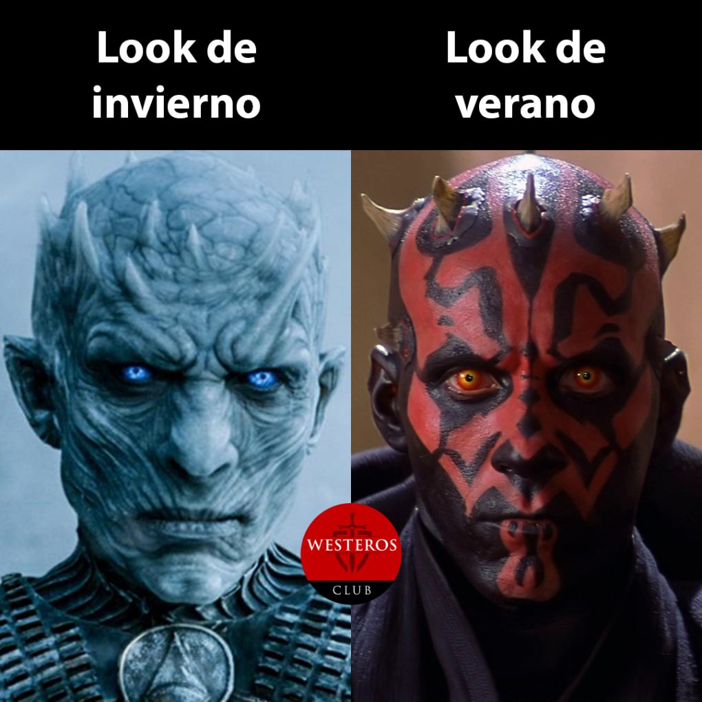 Looks de temporada del Rey de la Noche