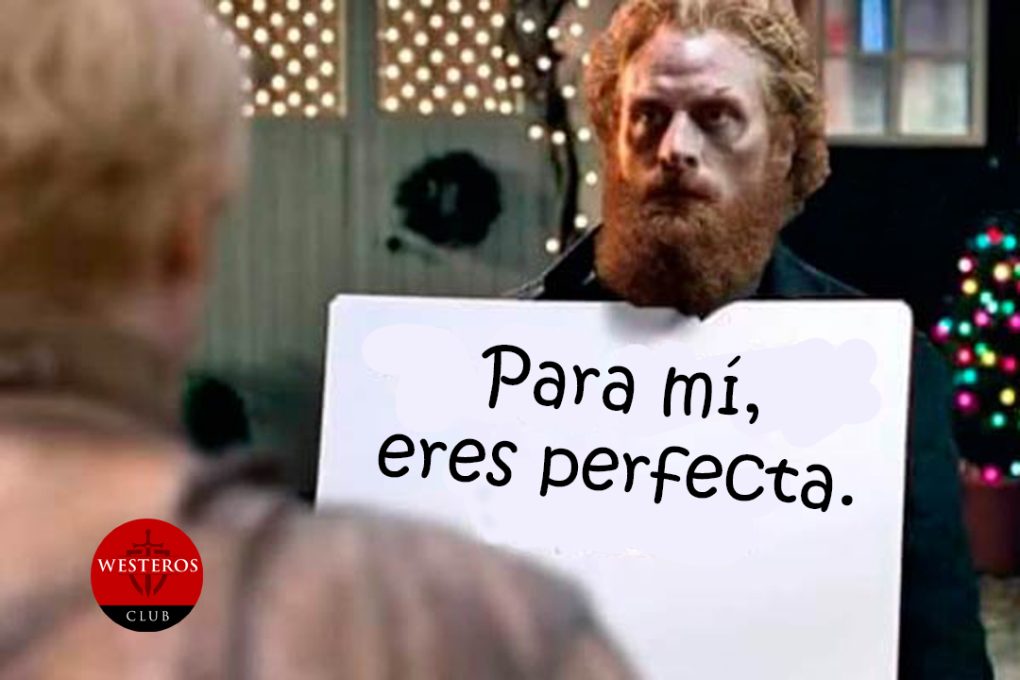 Tormund queriendo conquistar a Brienne