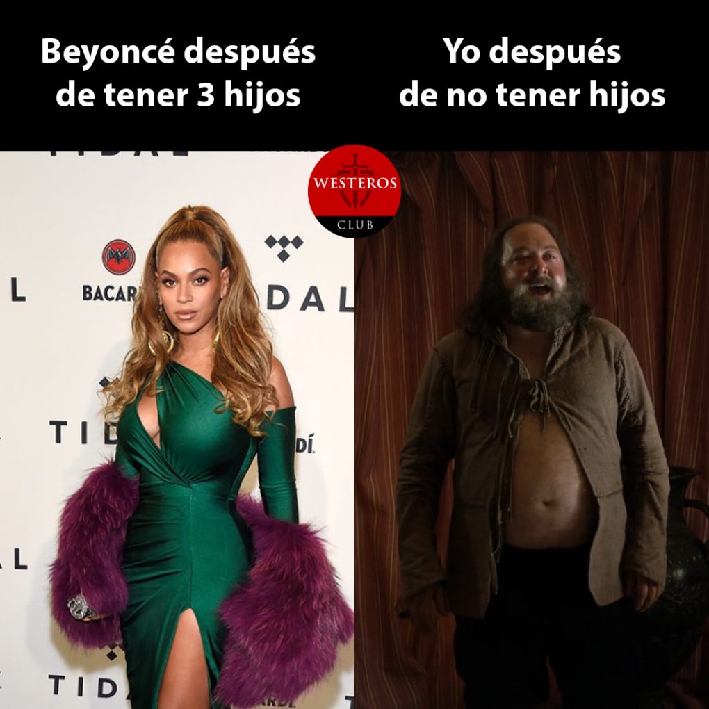 Cuando tienes la forma física de Robert Baratheon