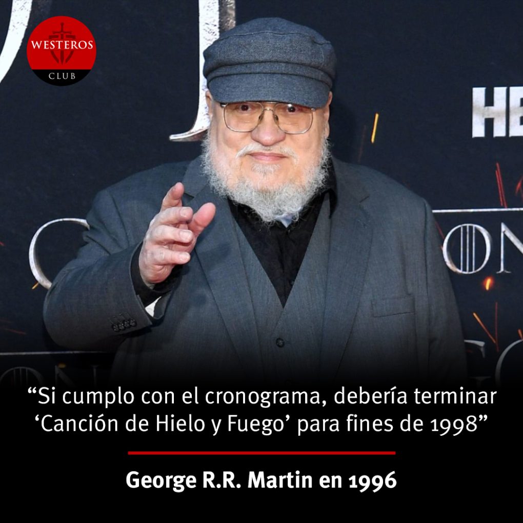 George RR Martin sobre terminar «Canción de Hielo y Fuego»