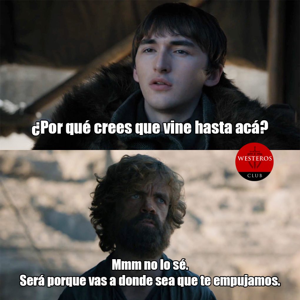 Tyrion trollea con la verdad a Bran