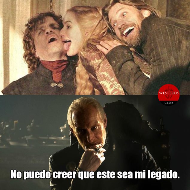 Tywin decepcionado de su legado Lannister 