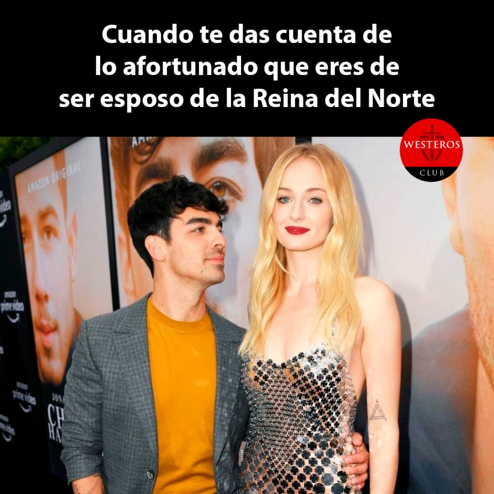 Orgulloso de ser esposo de Sansa Stark