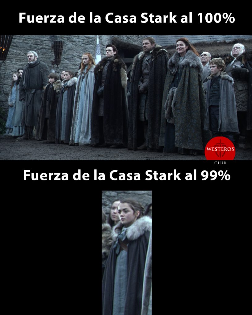 Arya es la mayor fuerza de la Casa Stark