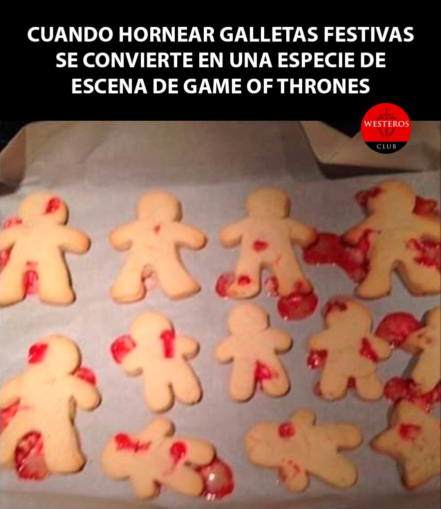 Galletas con temática de Game of Thrones