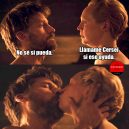 Brienne pidiéndole a Jaime que la llame Cersei