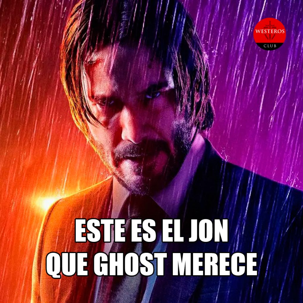 John Wick es el dueño que se merece Ghost