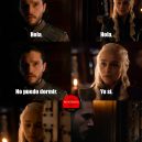 Daenerys Targaryen deja plantado a Jon Snow